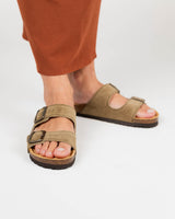 Khaki Green Suede Opal