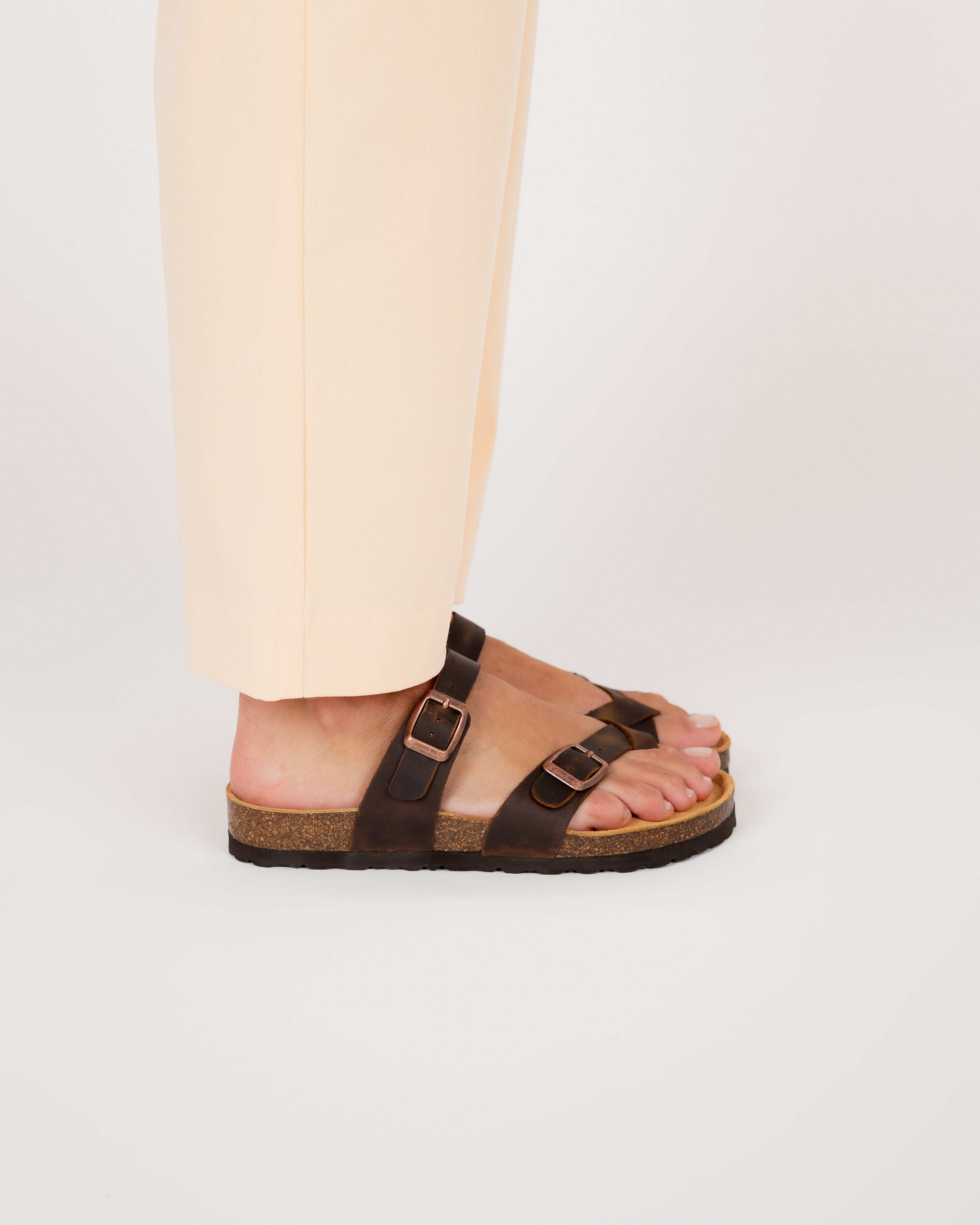 Piel ámbar marrón envejecida