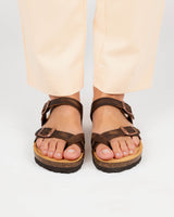 Piel ámbar marrón envejecida