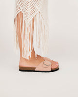 Azurite Pink Suede