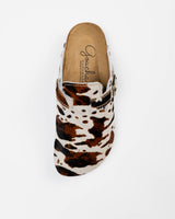 Mules Wide Tricolor