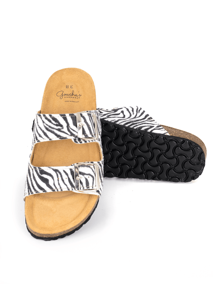 Chinelo Opala Animal Print - Zebra