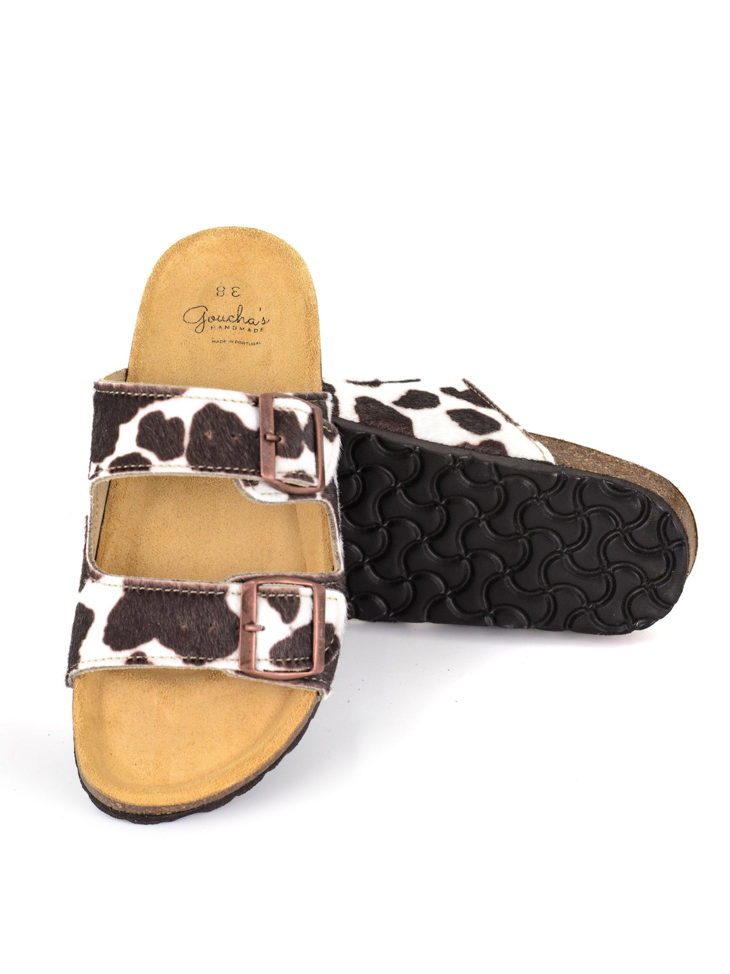 Chinelo Opala Animal Print - Cow