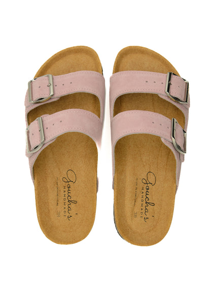 Chinelo Opala Camurça - Rosa