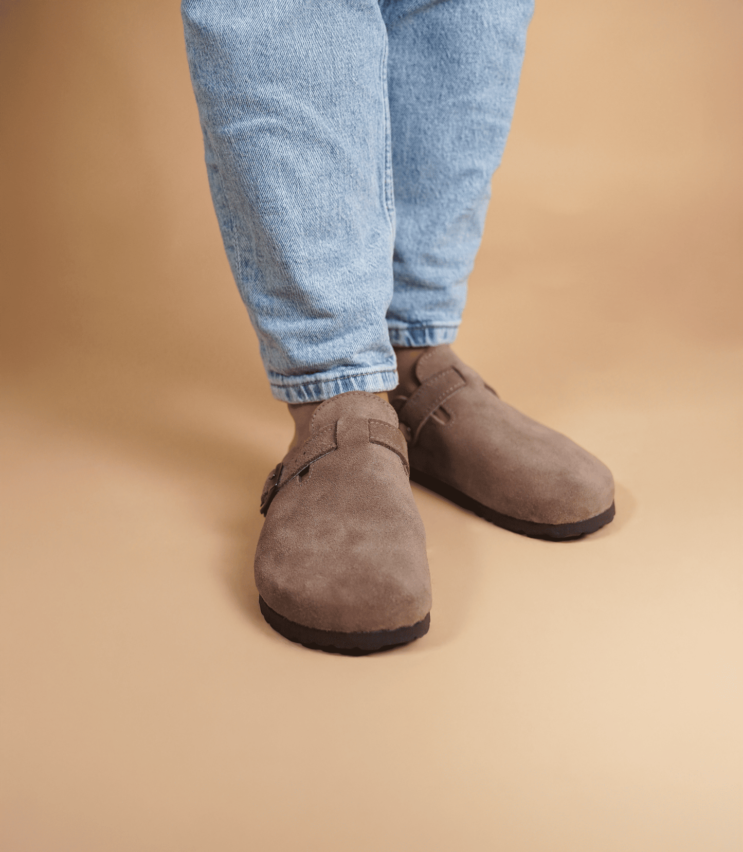 Mules Taupe