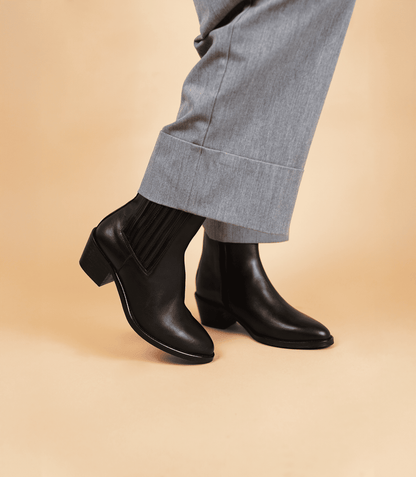 Black Western Boot