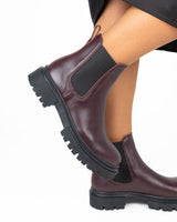 Bota Chelsea Burgundy