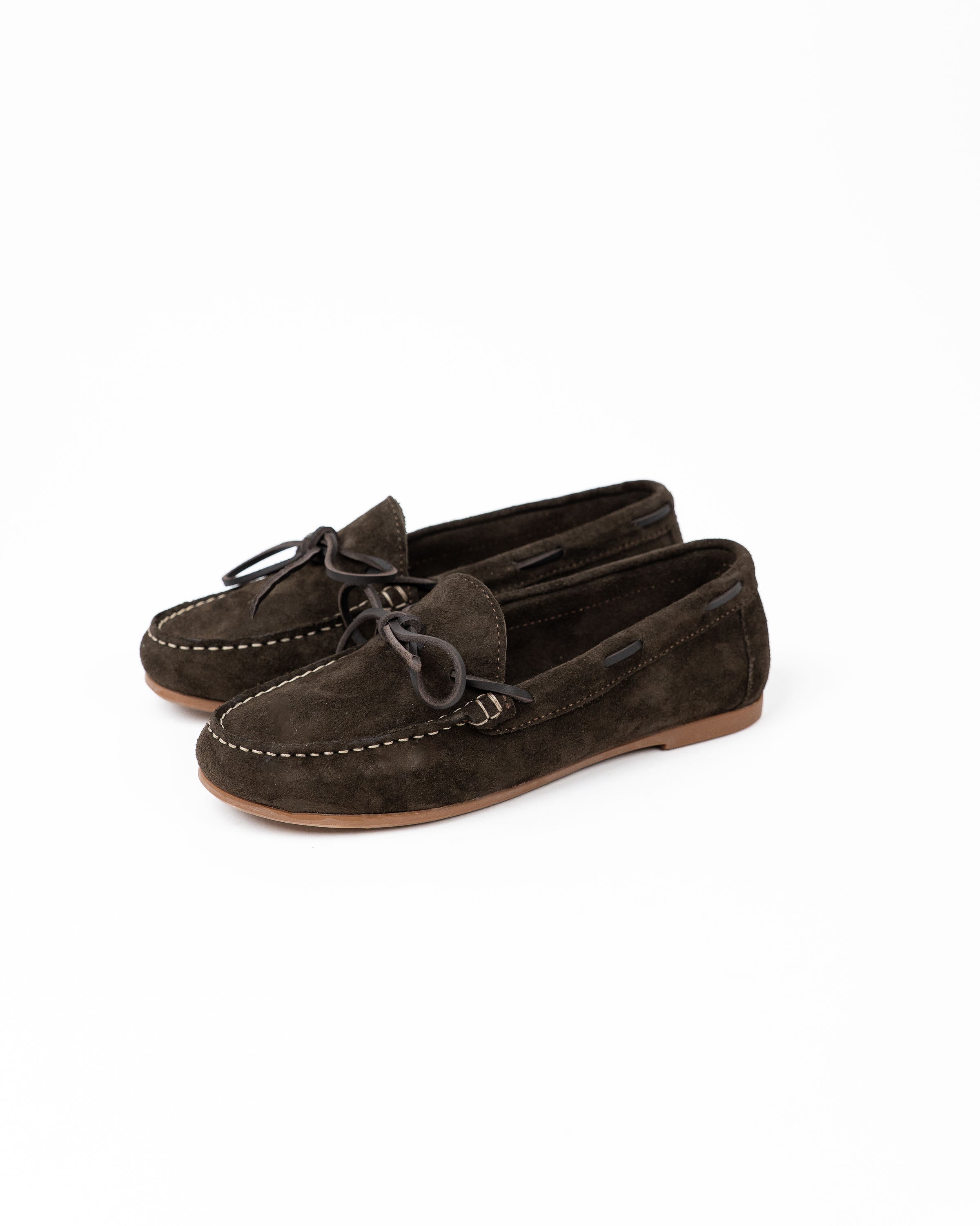 Mocassins de Atacador Chocolate