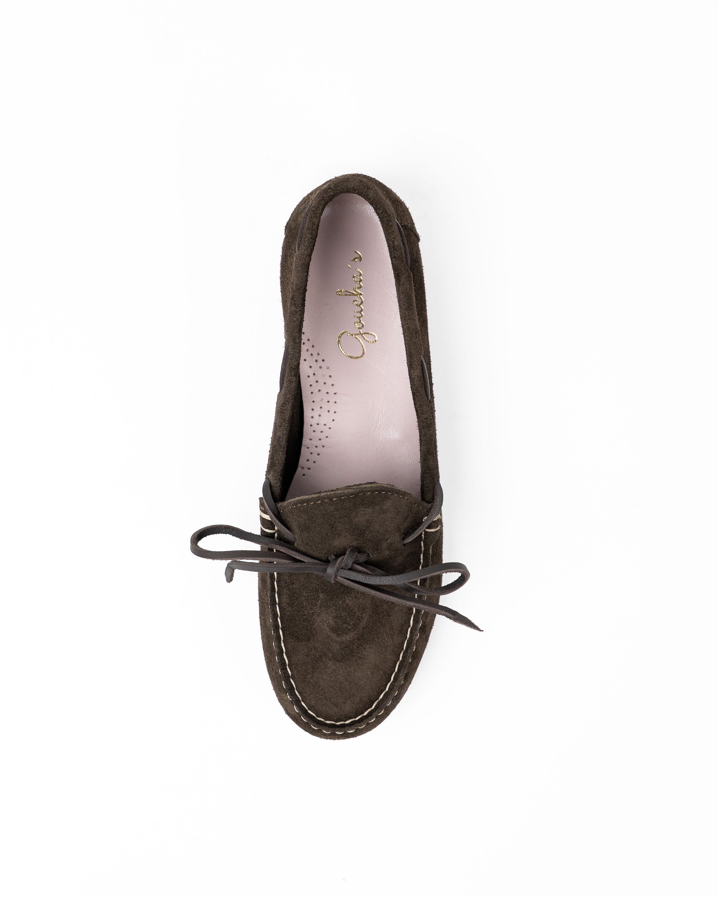 Mocassins de Atacador Chocolate