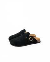 Mules Camurça Preto