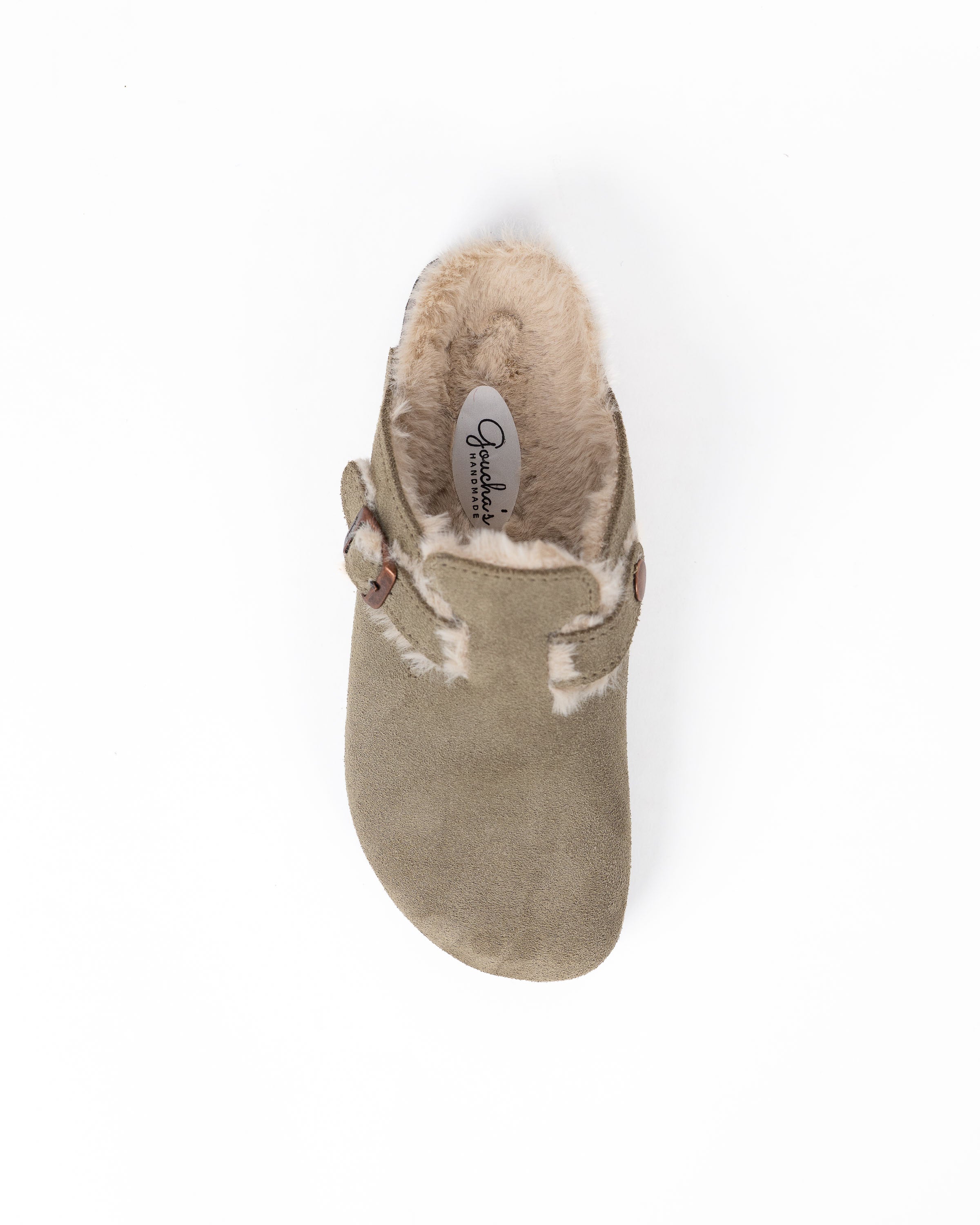 Mules Pêlo Taupe