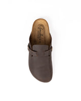 Mules Wide Pele Chocolate