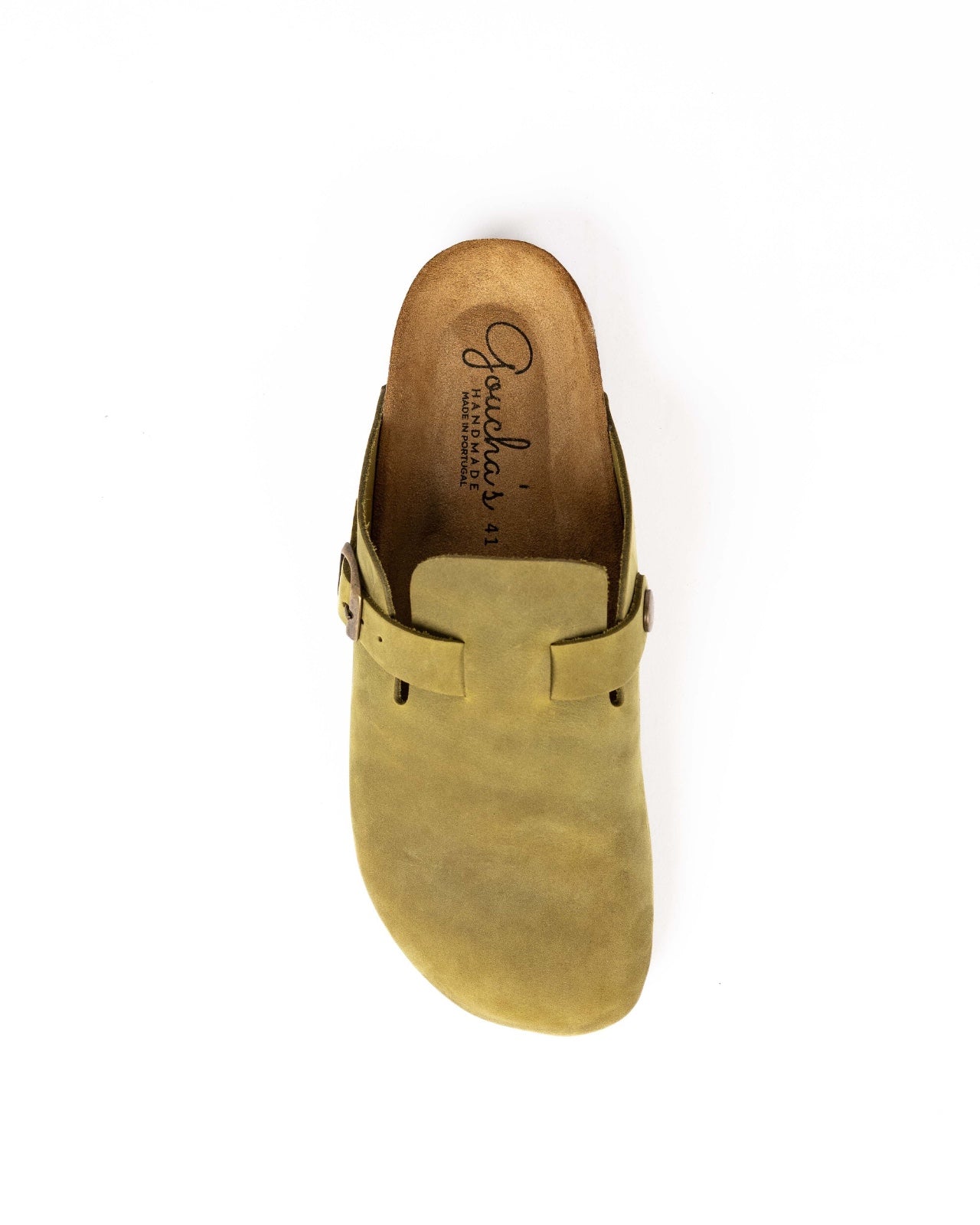 Mules Wide Pele Verde