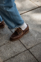 Sapato Mocassins Castanho Homem