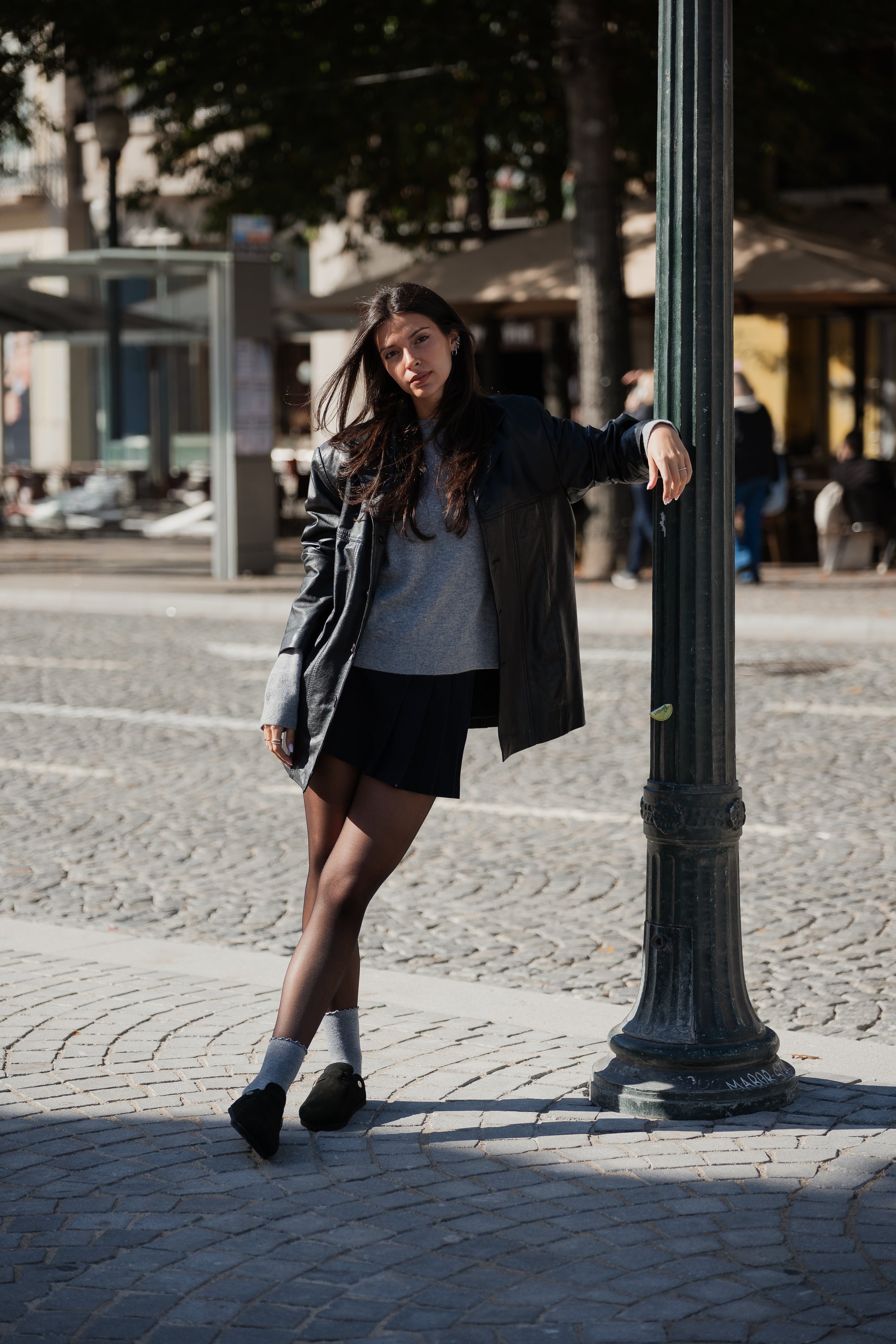 Mules Camurça Preto