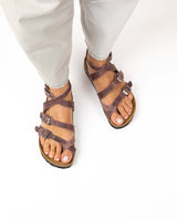 Sandália Âmbar Pele Lavanda