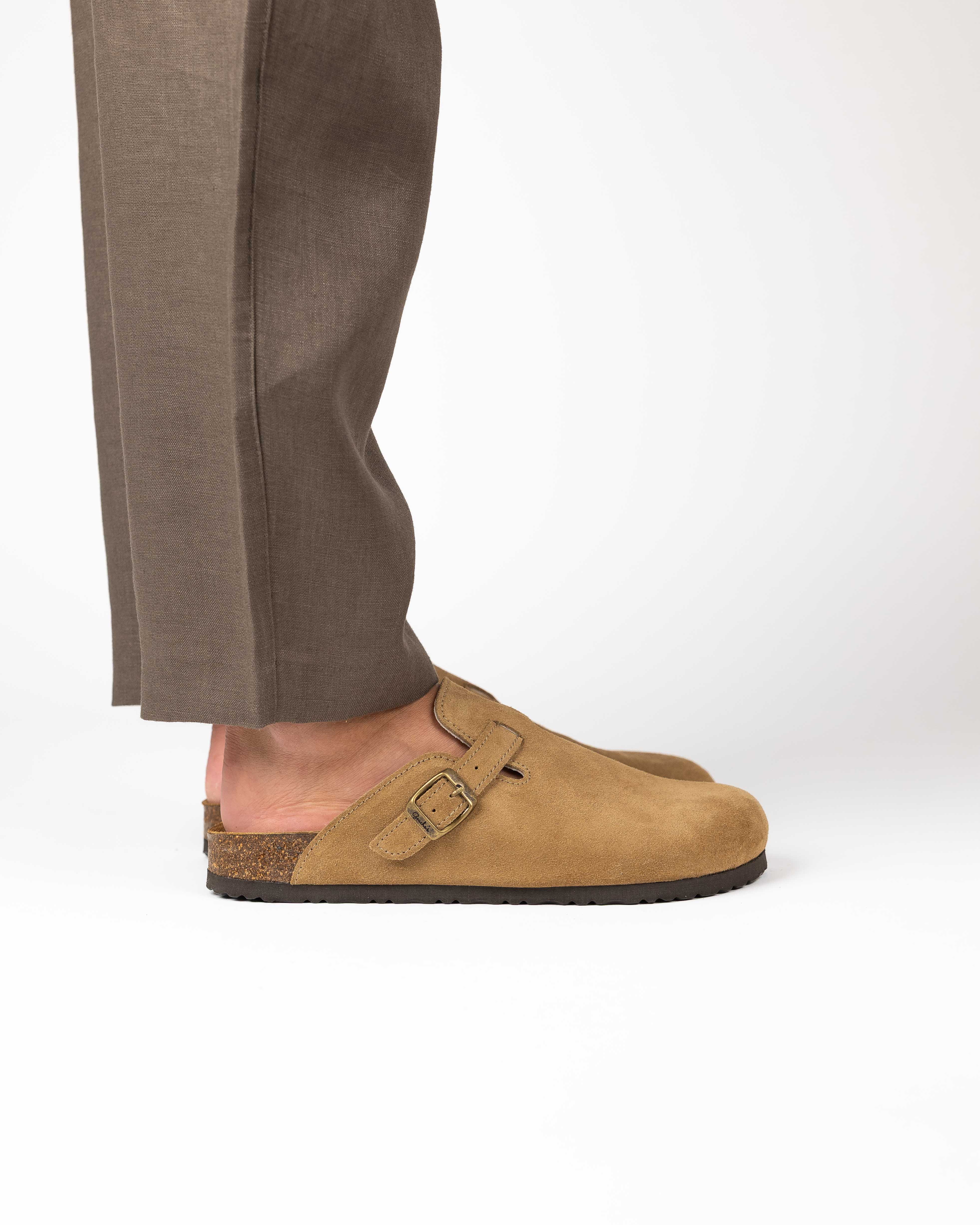 Mules de ante color arena