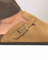 Mules de ante color arena