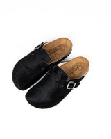 Mules Wide Pony Preto