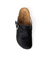 Mules Wide Pony Preto