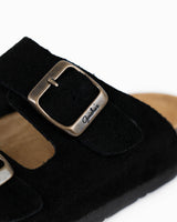 Opala Wide Suede Black