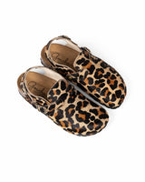 Sandália Mules Wide Leopardo