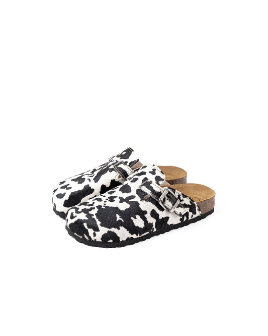 Wide Cow Mules