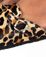 Mules Wide Leopardo