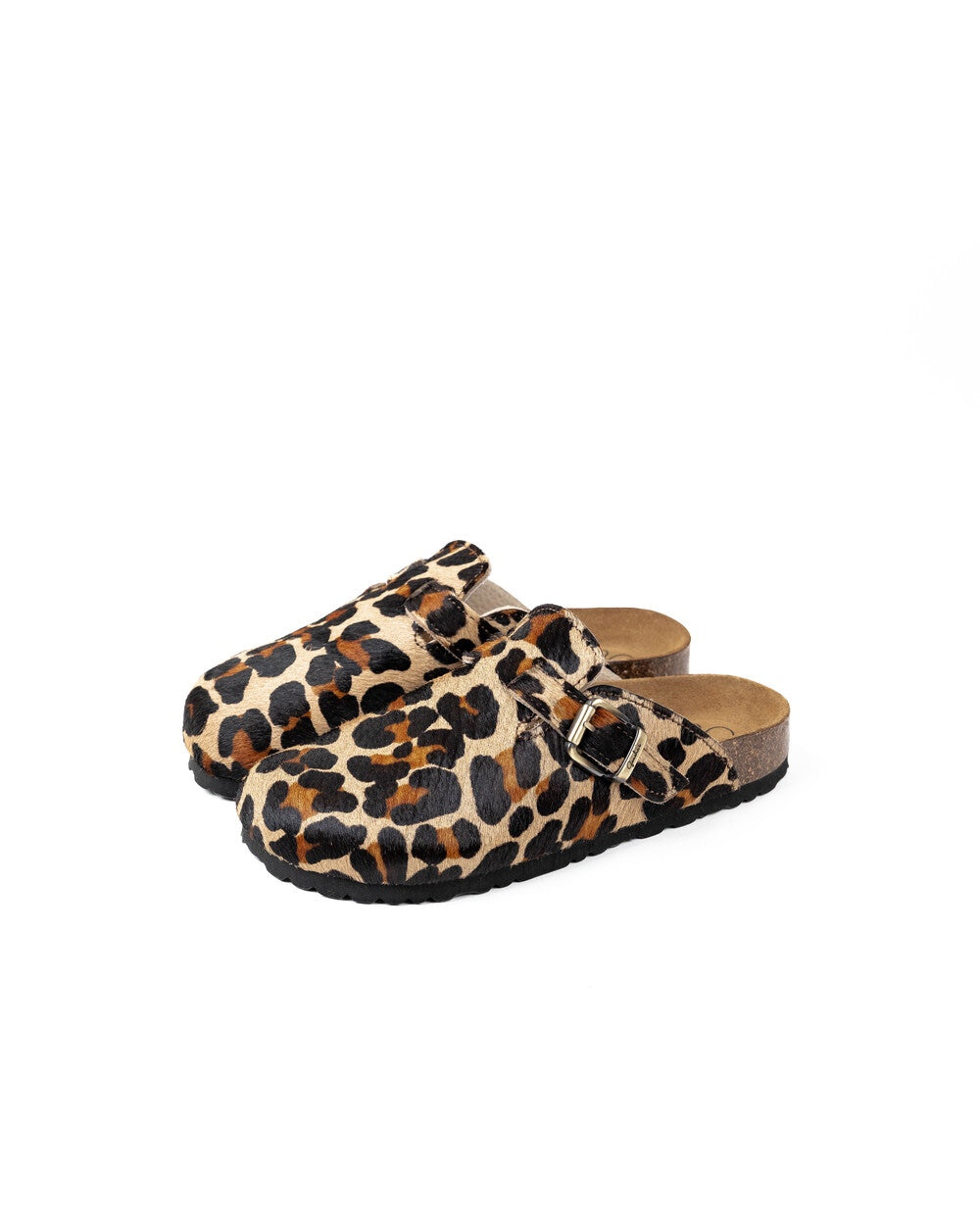 Mules Wide Leopardo